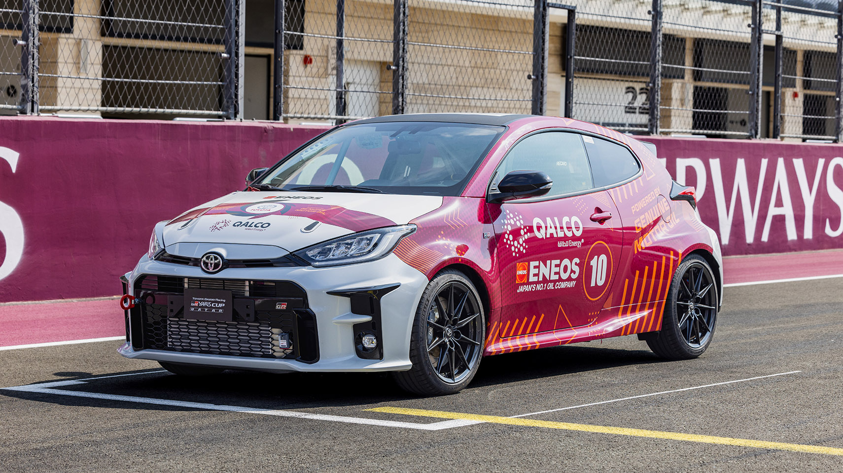 Qalco Energy Racing Car Sponsored